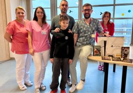 Dárky potěšily malé pacienty dětského oddělení Orlickoústecké nemocnice