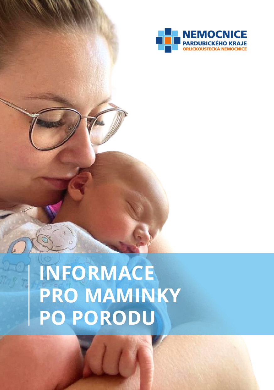 Brožura – informace po porodu
