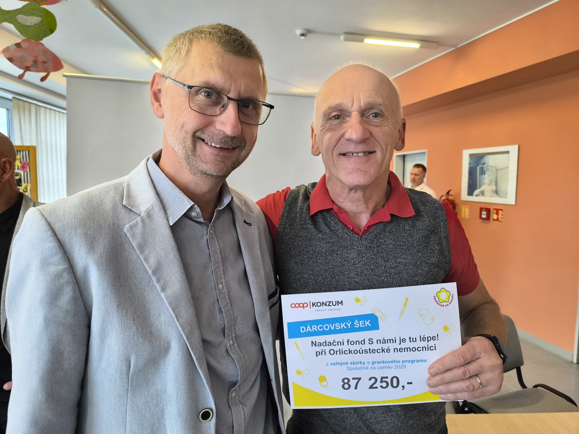 Novou urologickou endoskopickou věž získala Orlickoústecká nemocnice díky Nadačnímu fondu S námi je tu lépe!